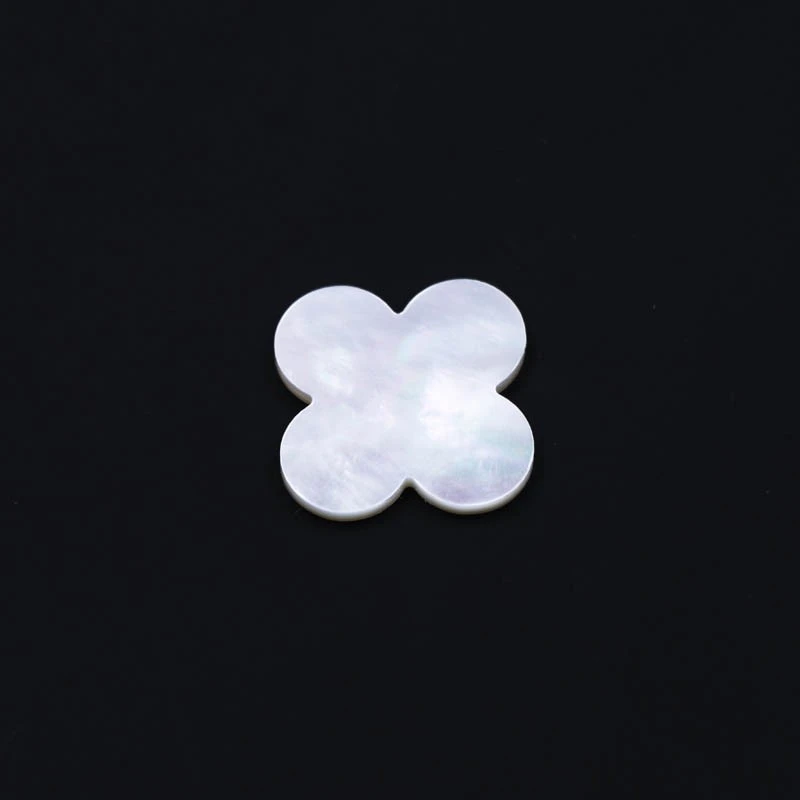 Natural White MOP Clover Stone suppliers